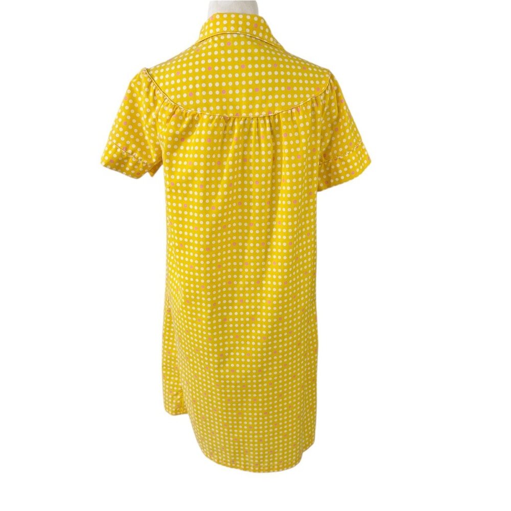 Sears Cotton Duster Housecoat Sz Small 8-10 Robe … - image 6